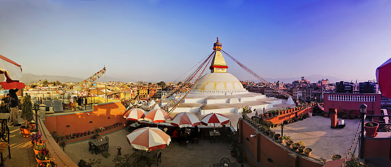 Stupa in Bodhnath