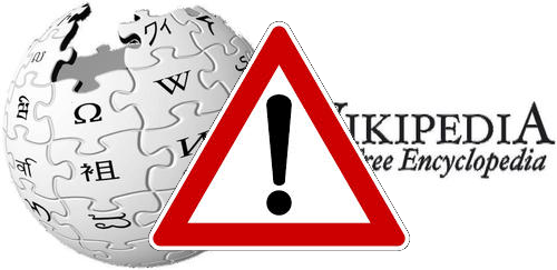 Wikipedia Achtung – Nutzung auf eigene Gefahr