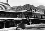 Bundesarchiv Bild 135-S-13-16-25, Tibetexpedition, Lhasa, Dächer Des Stadttempels