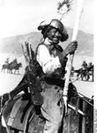 Bundesarchiv Bild 135-S-14-13-14, Tibetexpedition, Neujahrsparade, Reiter